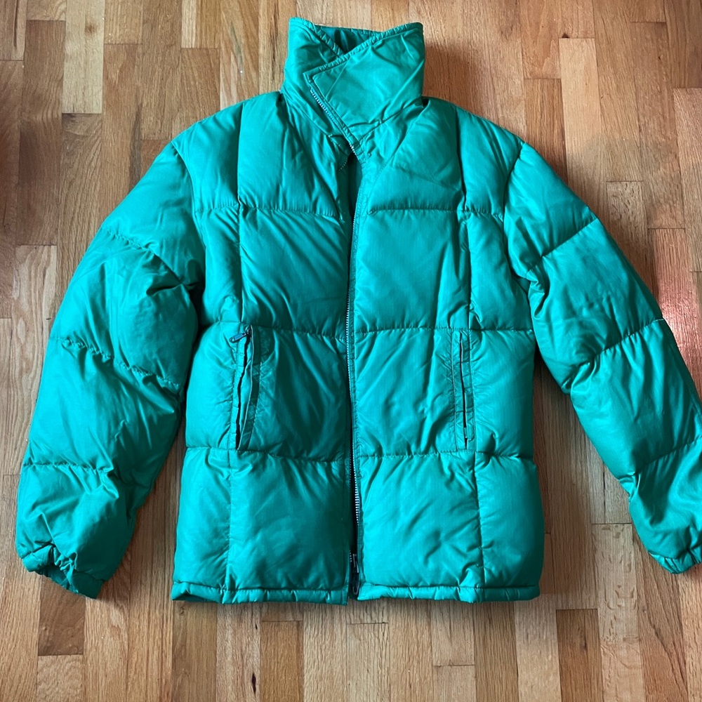 Vintage 1970s Daniel S. Reid Down Winter Puffer Jacket 100% DOWN made in Canada
